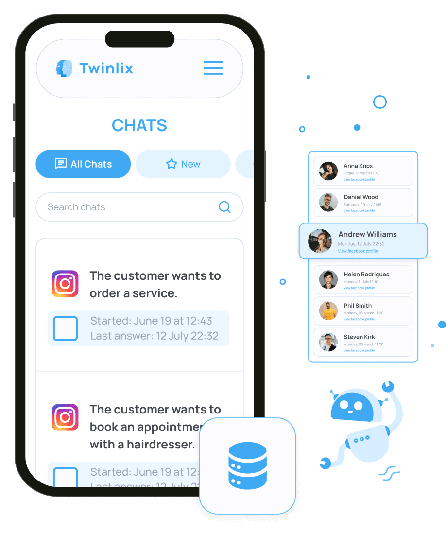Data control mockup